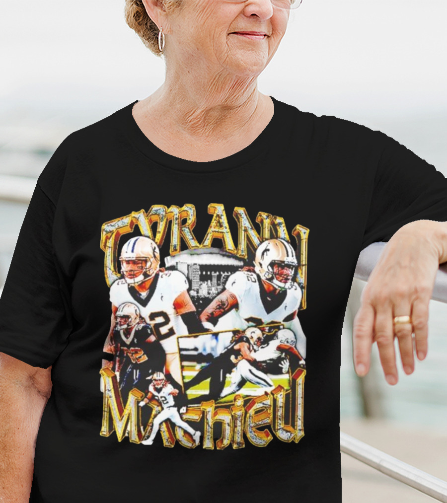 Tyrann Mathieu Football Legends New Orleans Dreams T-Shirt