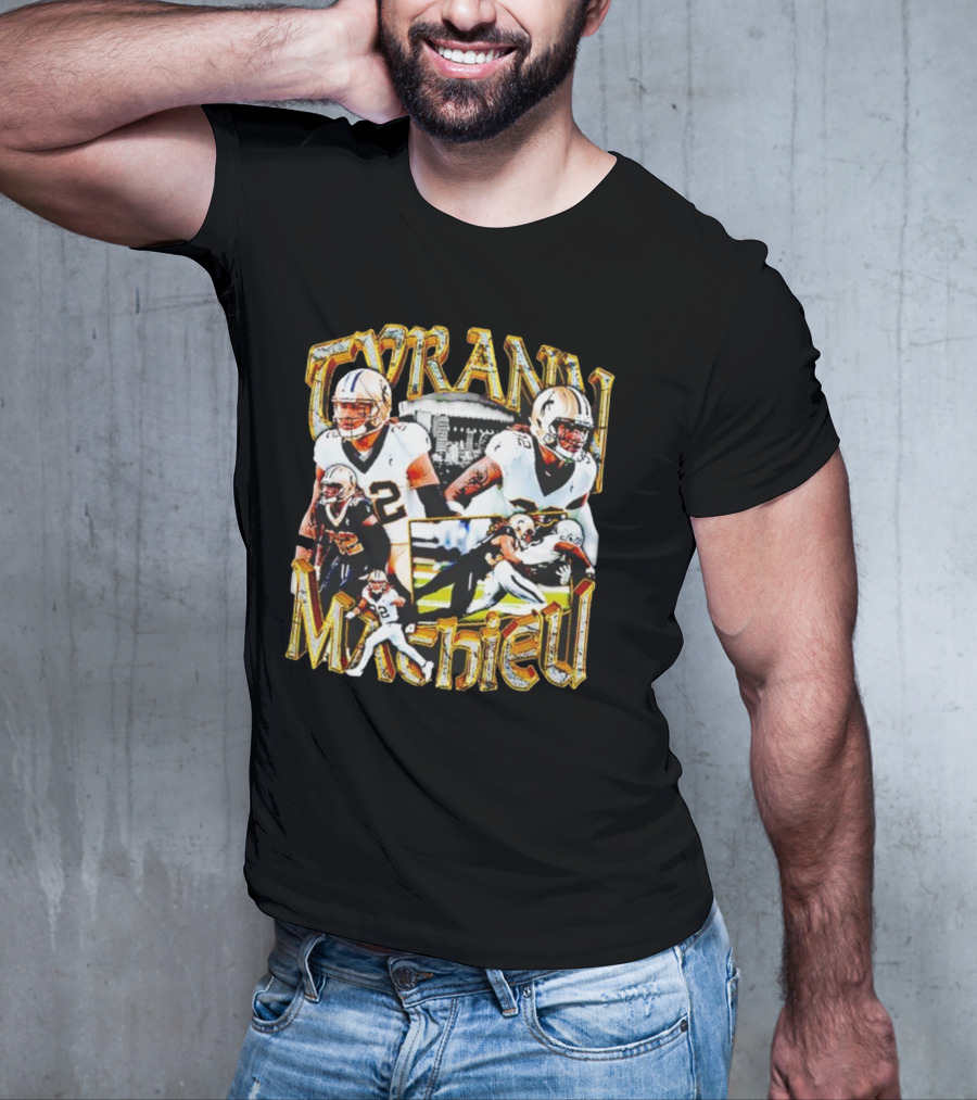 Tyrann Mathieu Football Legends New Orleans Dreams T-Shirt