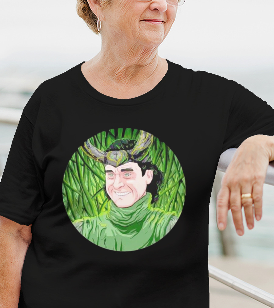 Breaking Bad Loki Crossover Horned Green Character T-Shirt