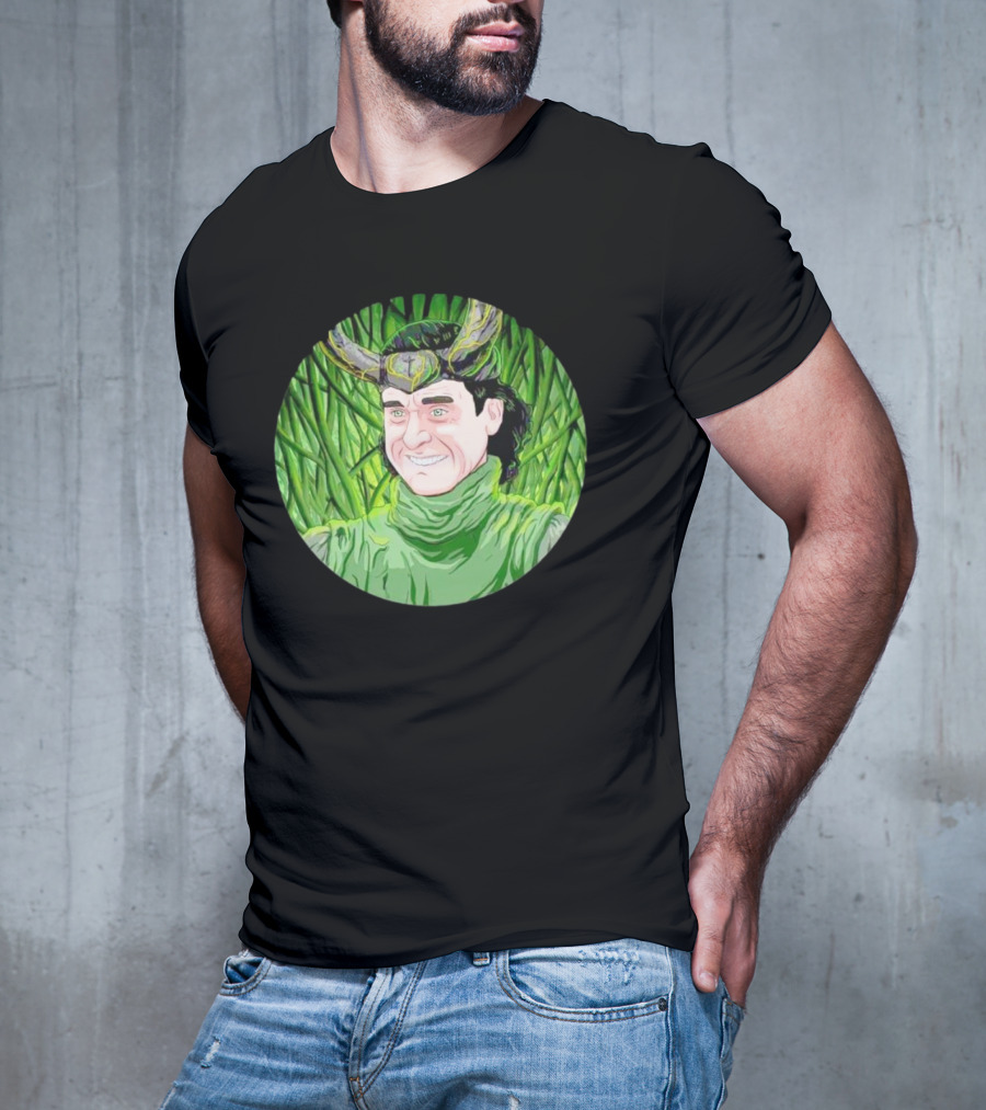 Breaking Bad Loki Crossover Horned Green Character T-Shirt