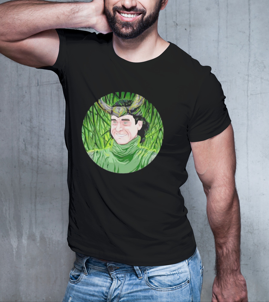 Breaking Bad Loki Crossover Horned Green Character T-Shirt