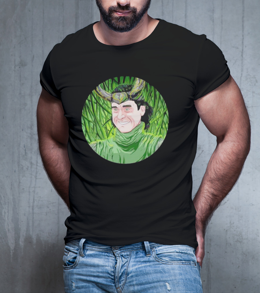 Breaking Bad Loki Crossover Horned Green Character T-Shirt