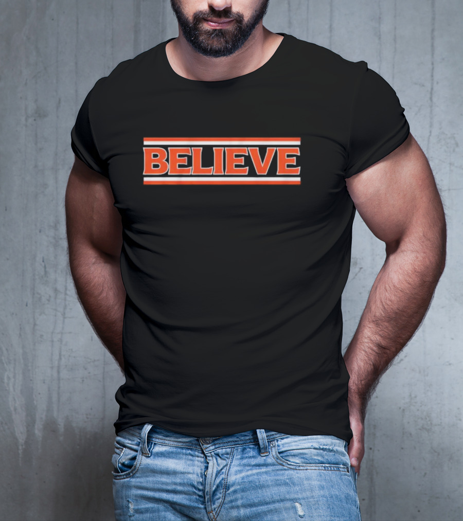 Cleveland Browns Believe Football T-Shirt