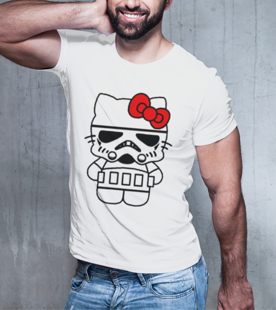 Hello Kitty Star Wars Stormtrooper Crossover T-Shirt