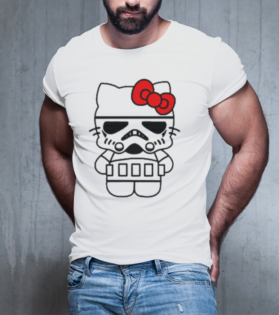 Hello Kitty Star Wars Stormtrooper Crossover T-Shirt