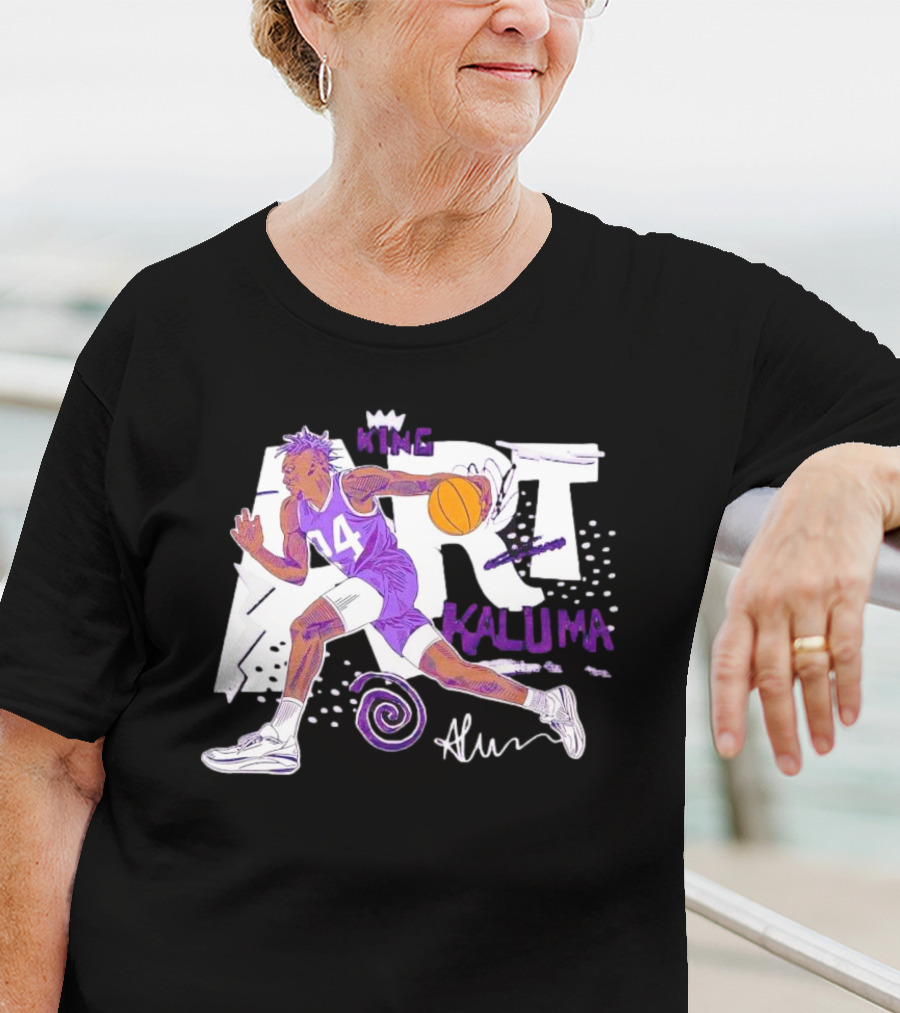 King Arthur Kaluma 14 Basketball Signature T-Shirt