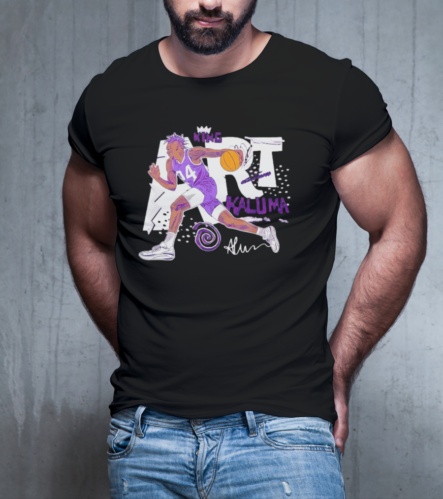 King Arthur Kaluma 14 Basketball Signature T-Shirt
