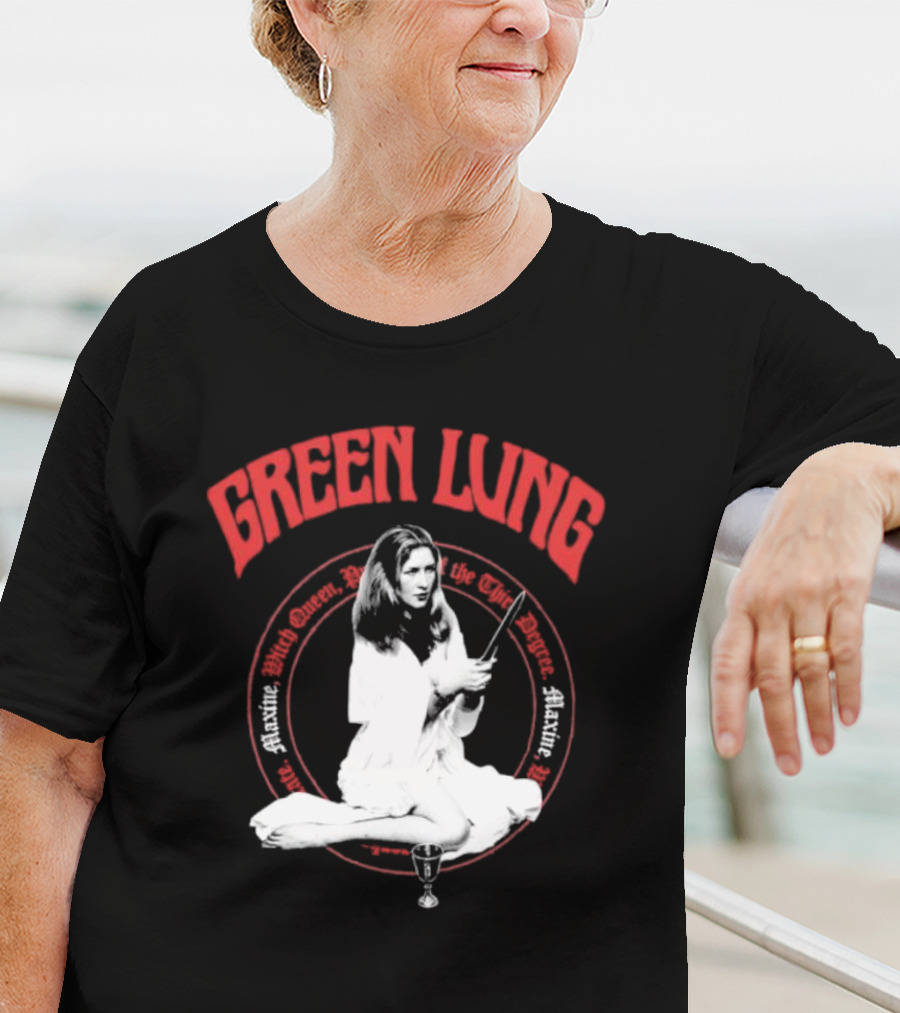 Green Lung Maxine Witch Queen Black Magic Ritual Iconic T-Shirt