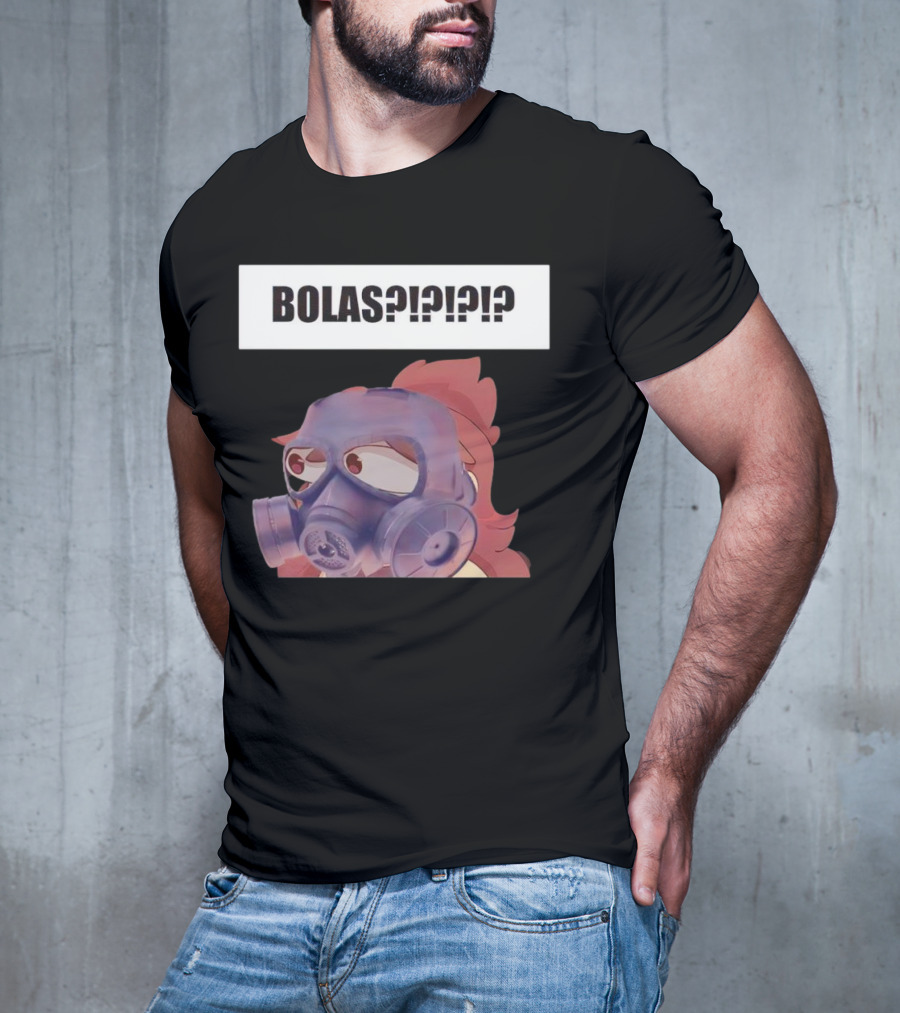 Bolas Jaiden Animations Gas Mask Character Expression T-Shirt