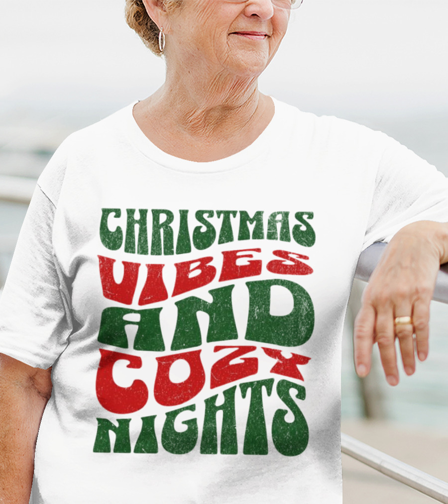 Christmas Vibes And Cozy Nights T-Shirt