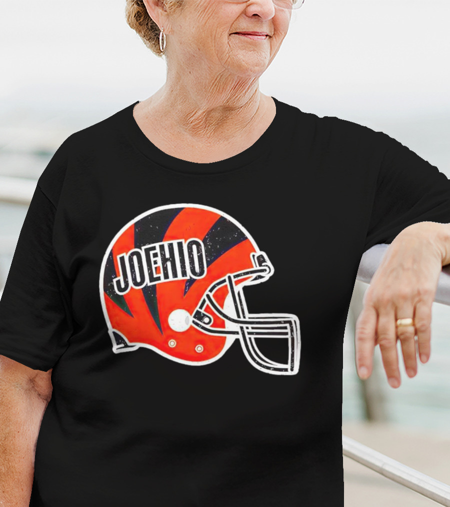 Cincinnati Bengals Joehio Football Helmet T-Shirt