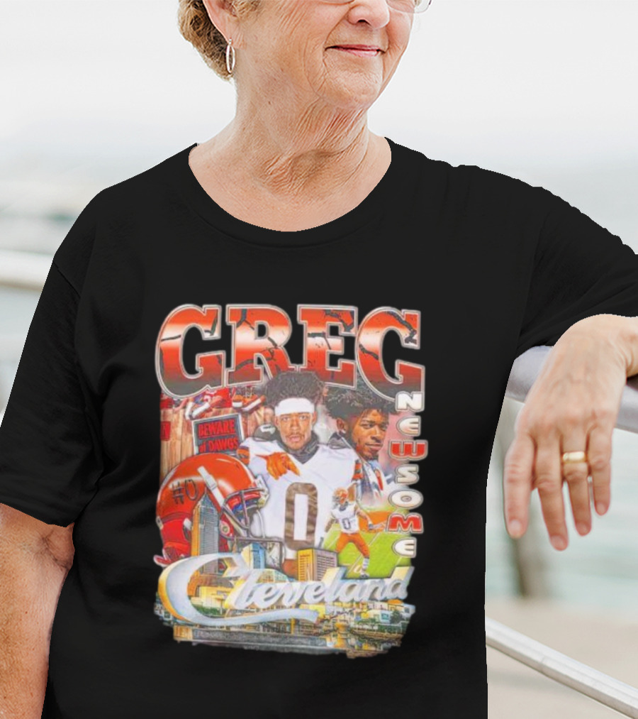 Greg Newsome II Cleveland Collage Beware Of Dawgs T-Shirt