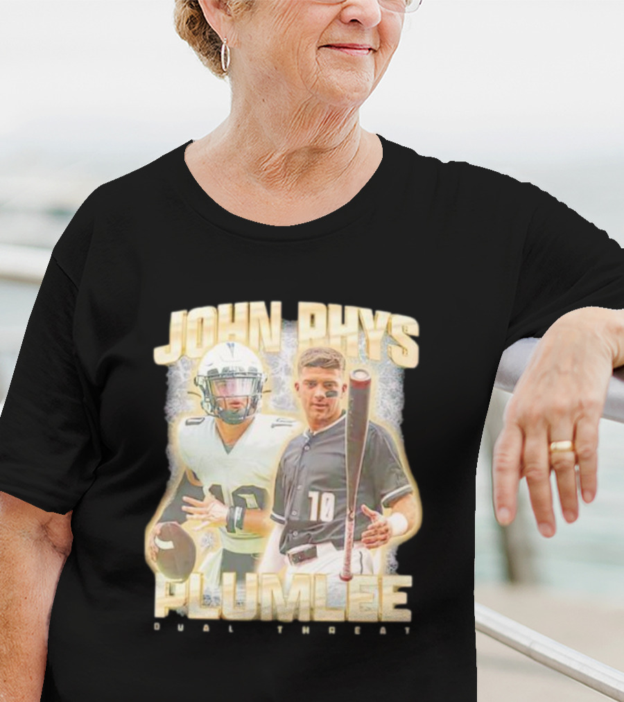 John Rhys Plumlee Dual Threat Collage T-Shirt