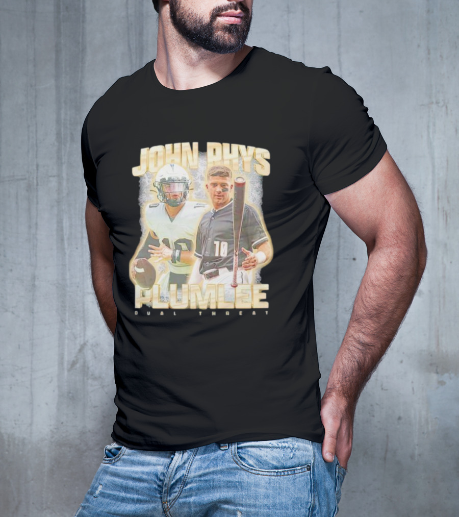 John Rhys Plumlee Dual Threat Collage T-Shirt