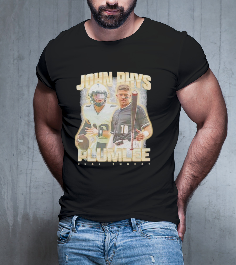 John Rhys Plumlee Dual Threat Collage T-Shirt