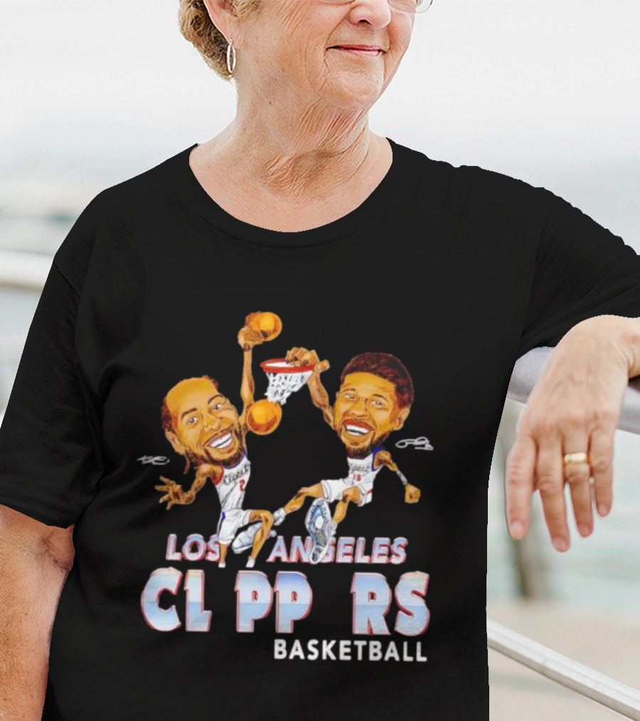 Los Angeles Clippers Basketball Run It Back 213 Vintage T-Shirt