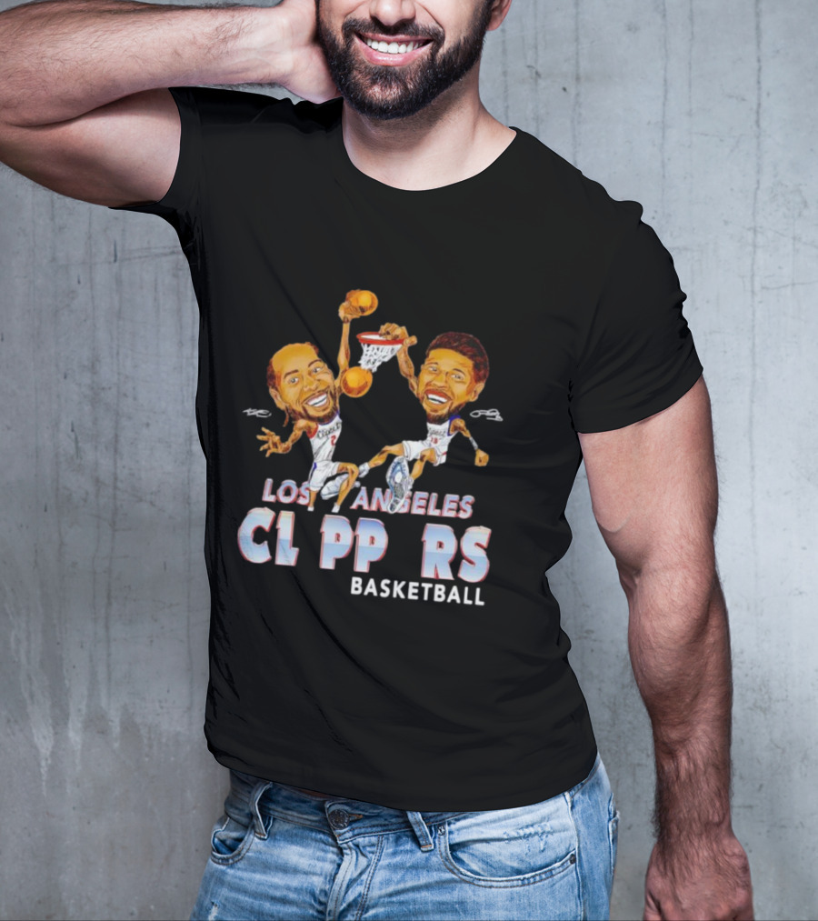 Los Angeles Clippers Basketball Run It Back 213 Vintage T-Shirt