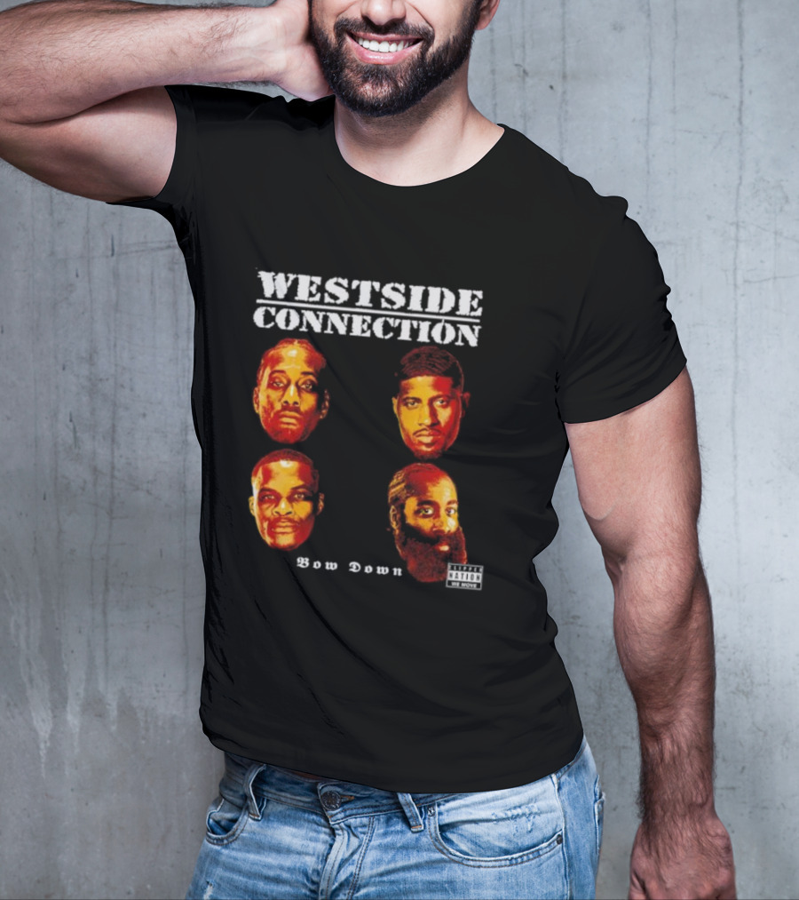Westside Connection Bow Down Album Cover Featuring Faces T-Shirt