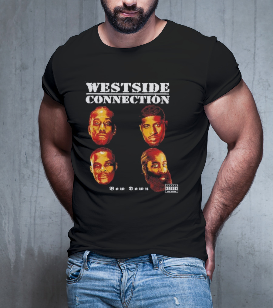 Westside Connection Bow Down Album Cover Featuring Faces T-Shirt
