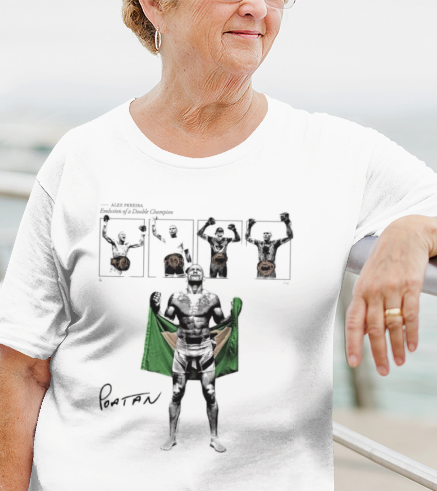 Alex Pereira Poatan Brazilian Double Champion T-Shirt