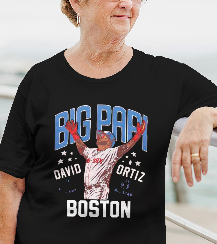 Big Papi David Ortiz Boston Red Sox All-Star Legend T-Shirt