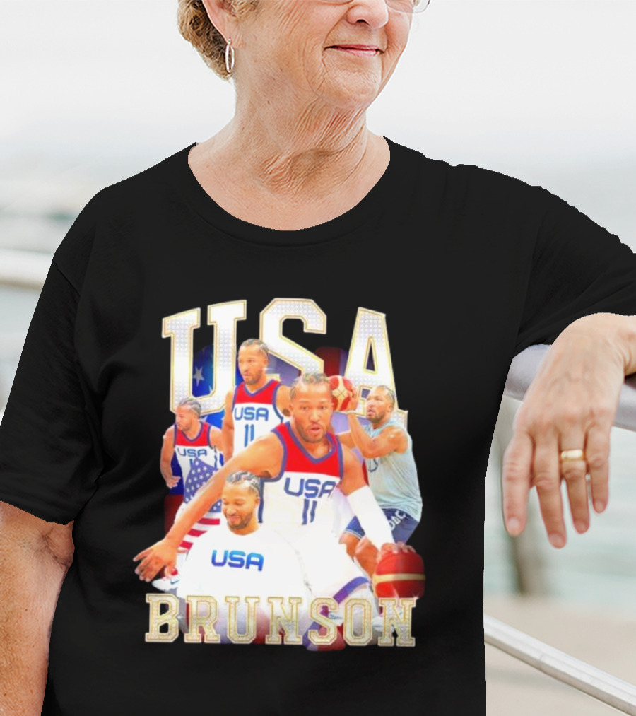 USA Brunson Basketball FIBA T-Shirt