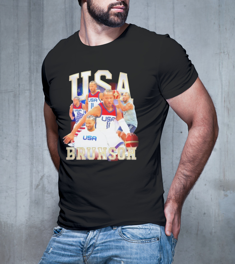 USA Brunson Basketball FIBA T-Shirt