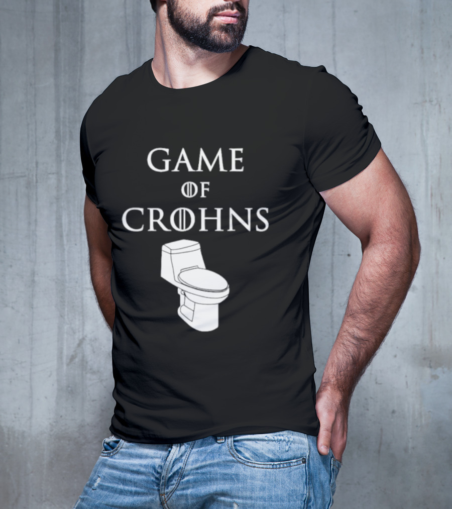 Game Of Crohns Toilet Throne T-Shirt