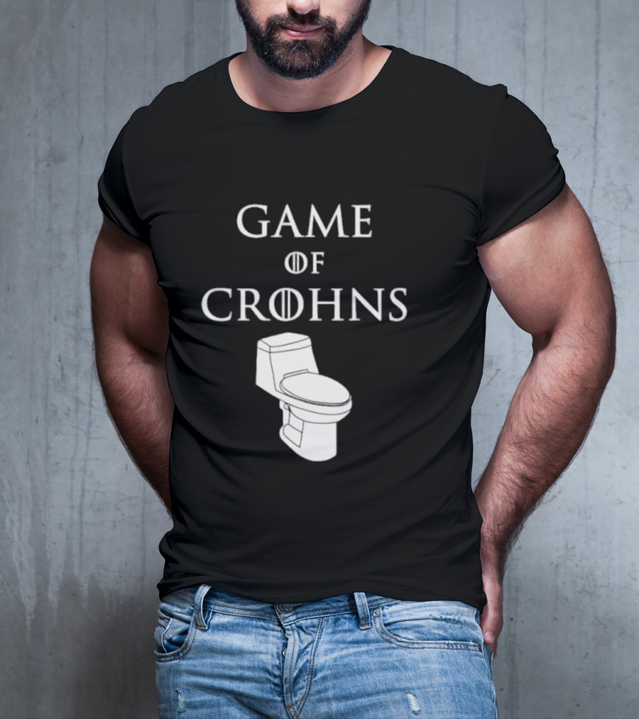 Game Of Crohns Toilet Throne T-Shirt
