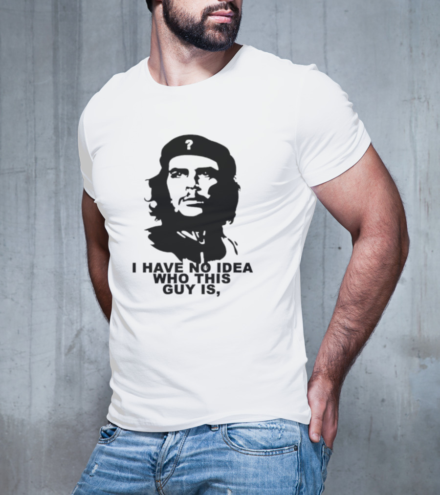 I Have No Idea Who This Guy Is Mysterious Icon Question Mark Hat T-Shirt