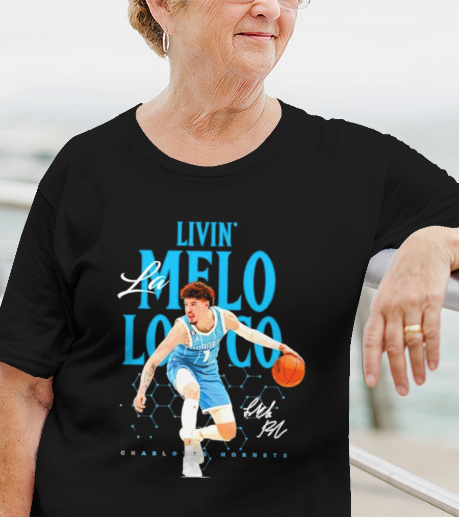 Livin' La Melo Loco Charlotte Hornets Signature T-Shirt