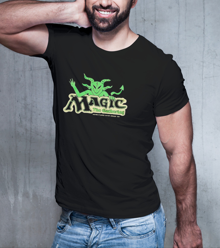 Magic The Gathering 1973 Wizard Of Barge Fantasy Breach T-Shirt