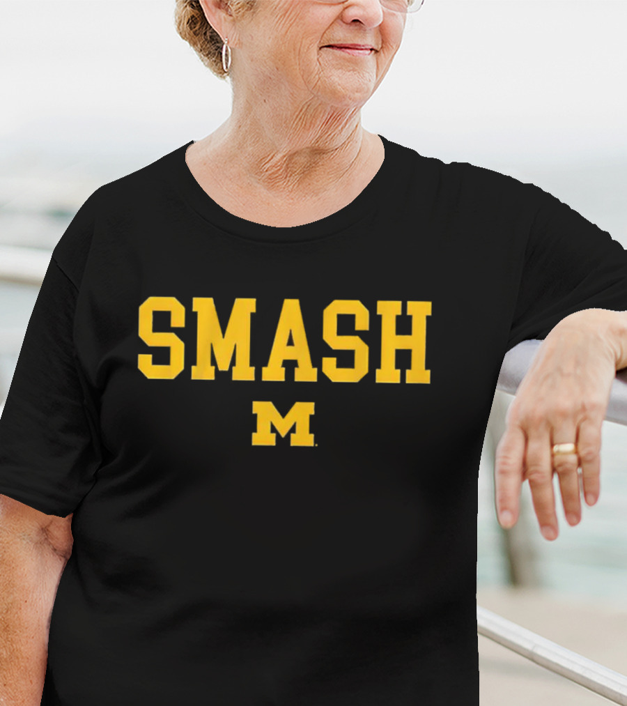 Michigan Wolverines Smash M T-Shirt
