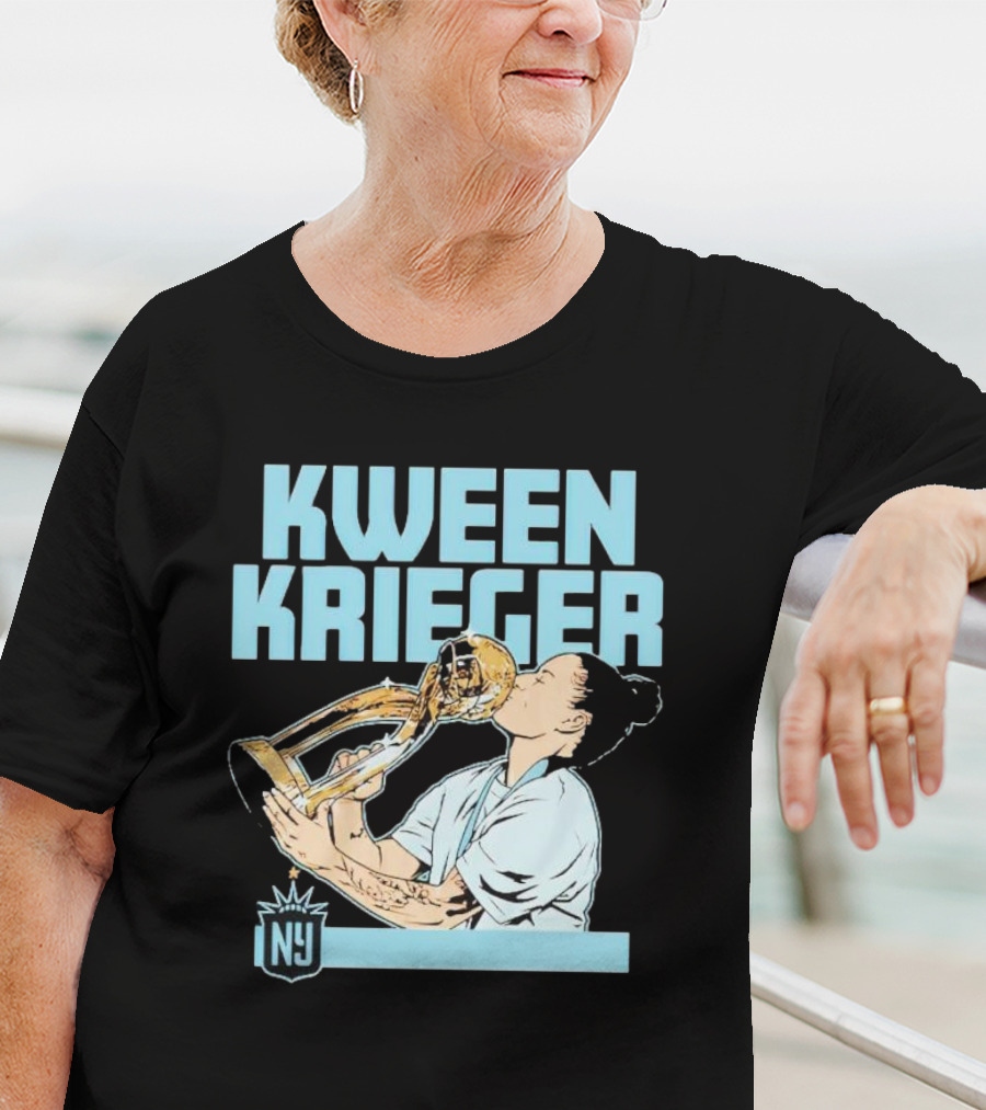 NY GOTHAM FC Kween Krieger Trophy Moment T-Shirt