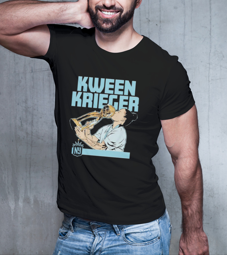 NY GOTHAM FC Kween Krieger Trophy Moment T-Shirt