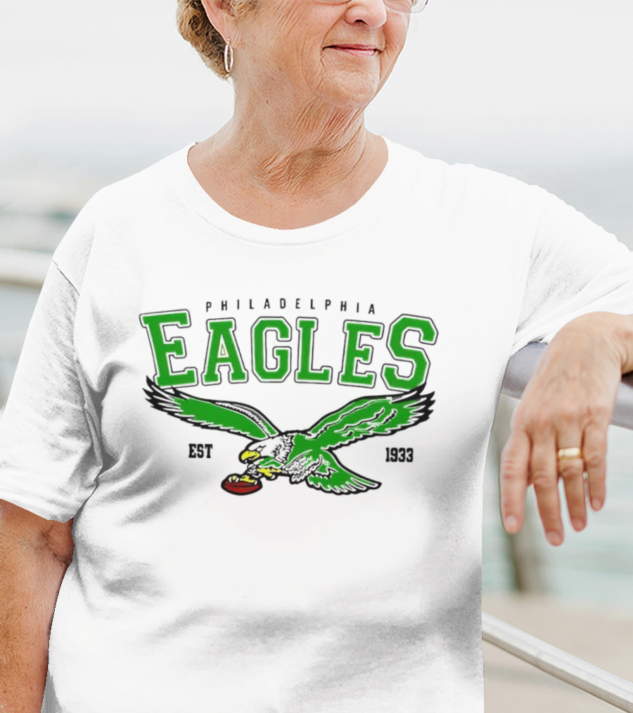 Philadelphia Eagles Flying Eagle Est 1933 T-Shirt