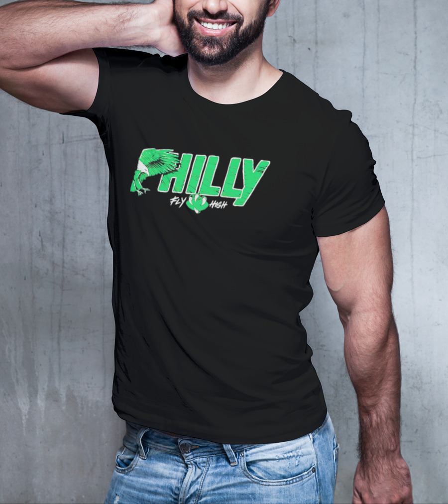 Philadelphia Eagles Philly Fly High Football T-Shirt
