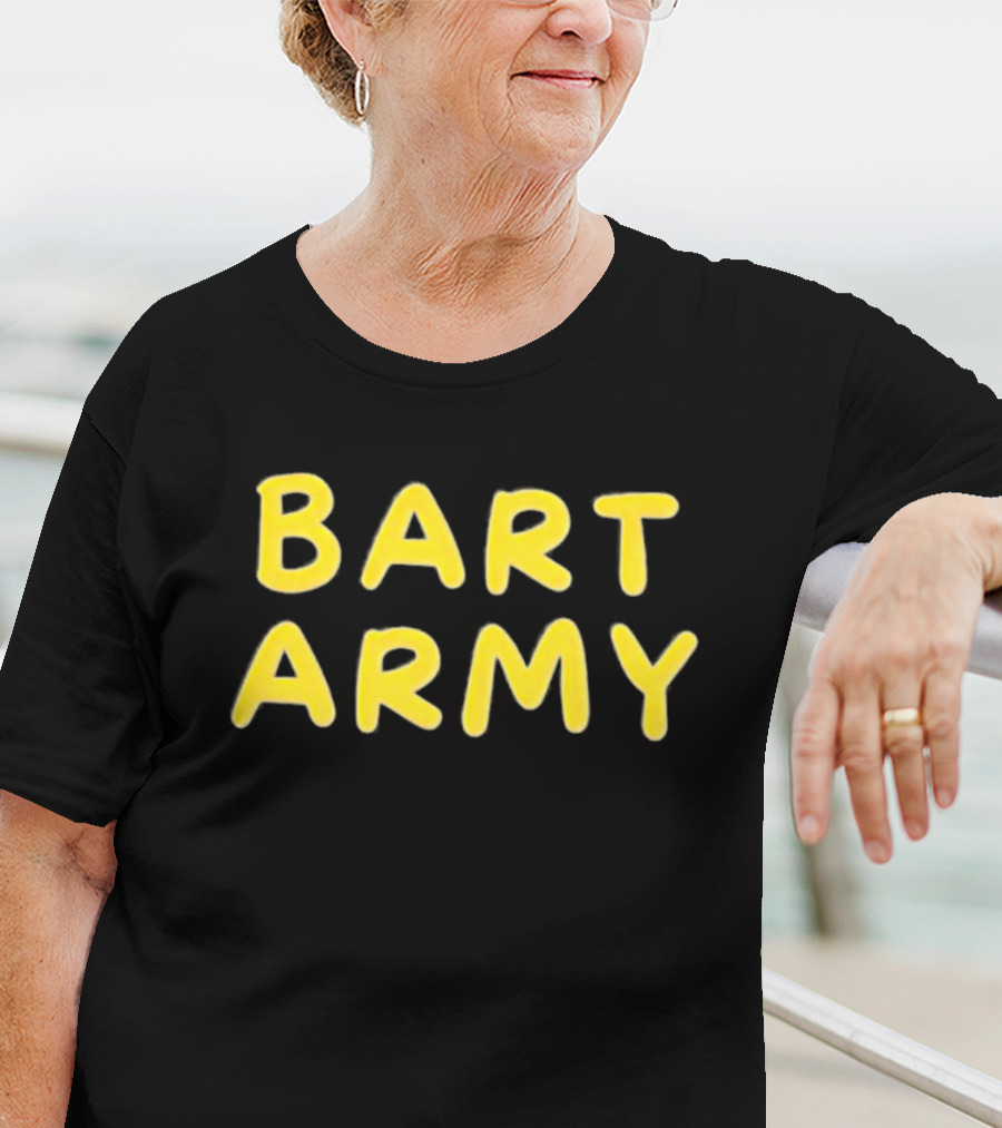 Bart Army Bart Simpson T-Shirt