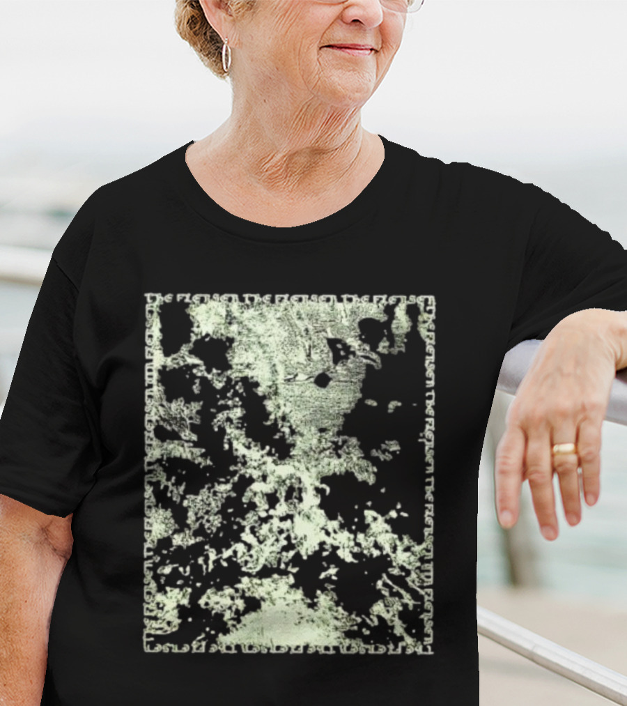 The Flenser Gross Realm Abstract Texture T-Shirt
