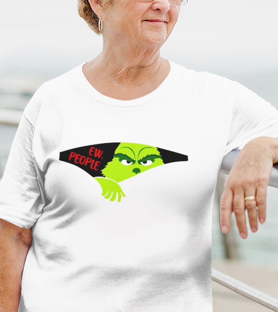Grich EW People Christmas Green Character T-Shirt