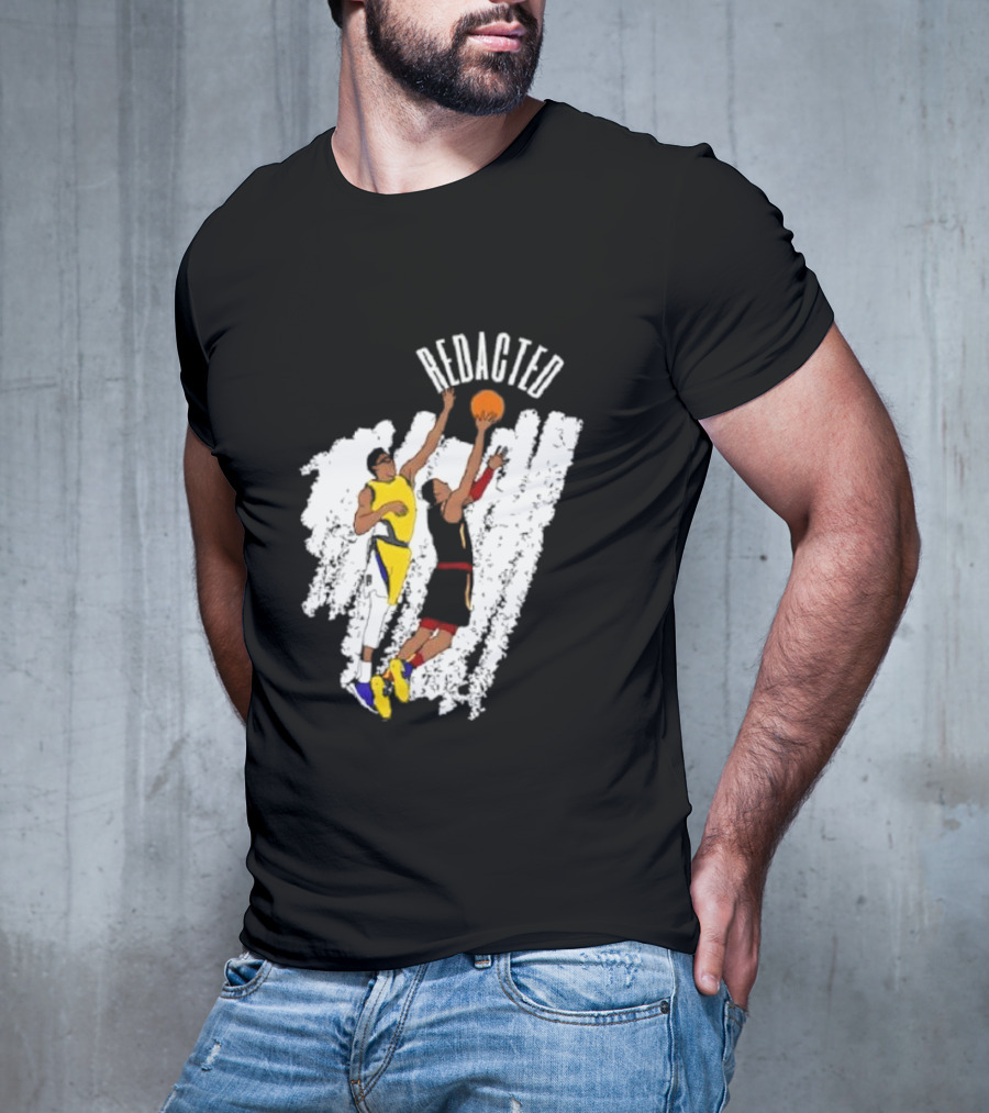 REDACTED Basketball Dunk T-Shirt