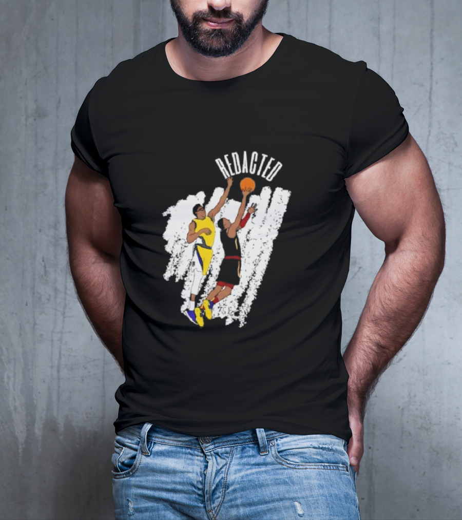 REDACTED Basketball Dunk T-Shirt