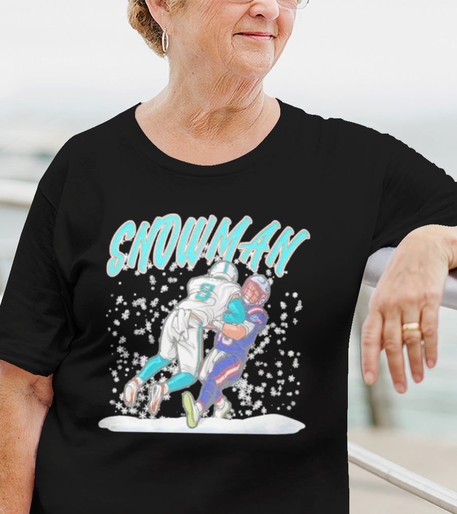 SNOWMAN Jevon Holland Tackle Football Action Scene T-Shirt