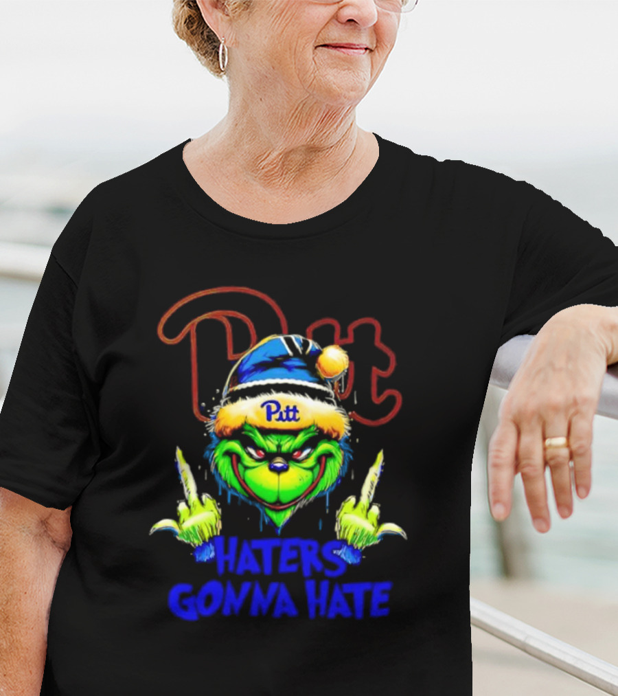 Pittsburgh Panthers Grinch Pitt Haters Gonna Hate T-Shirt