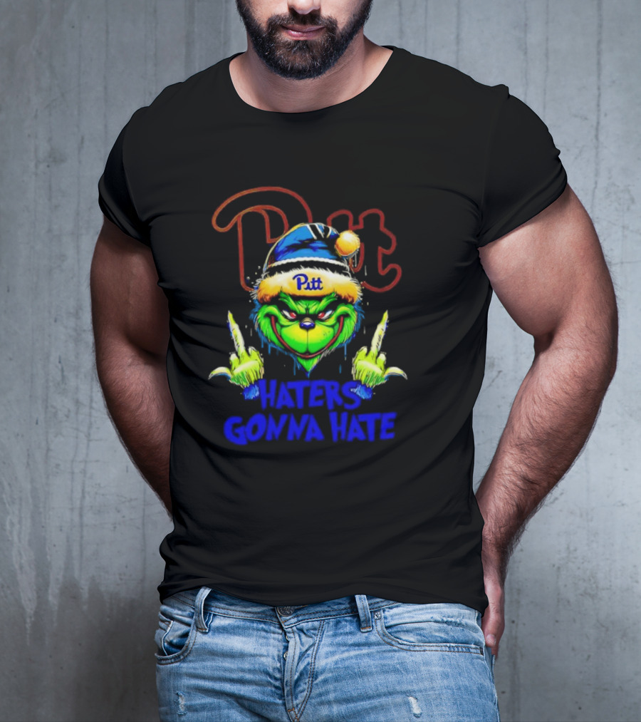 Pittsburgh Panthers Grinch Pitt Haters Gonna Hate T-Shirt