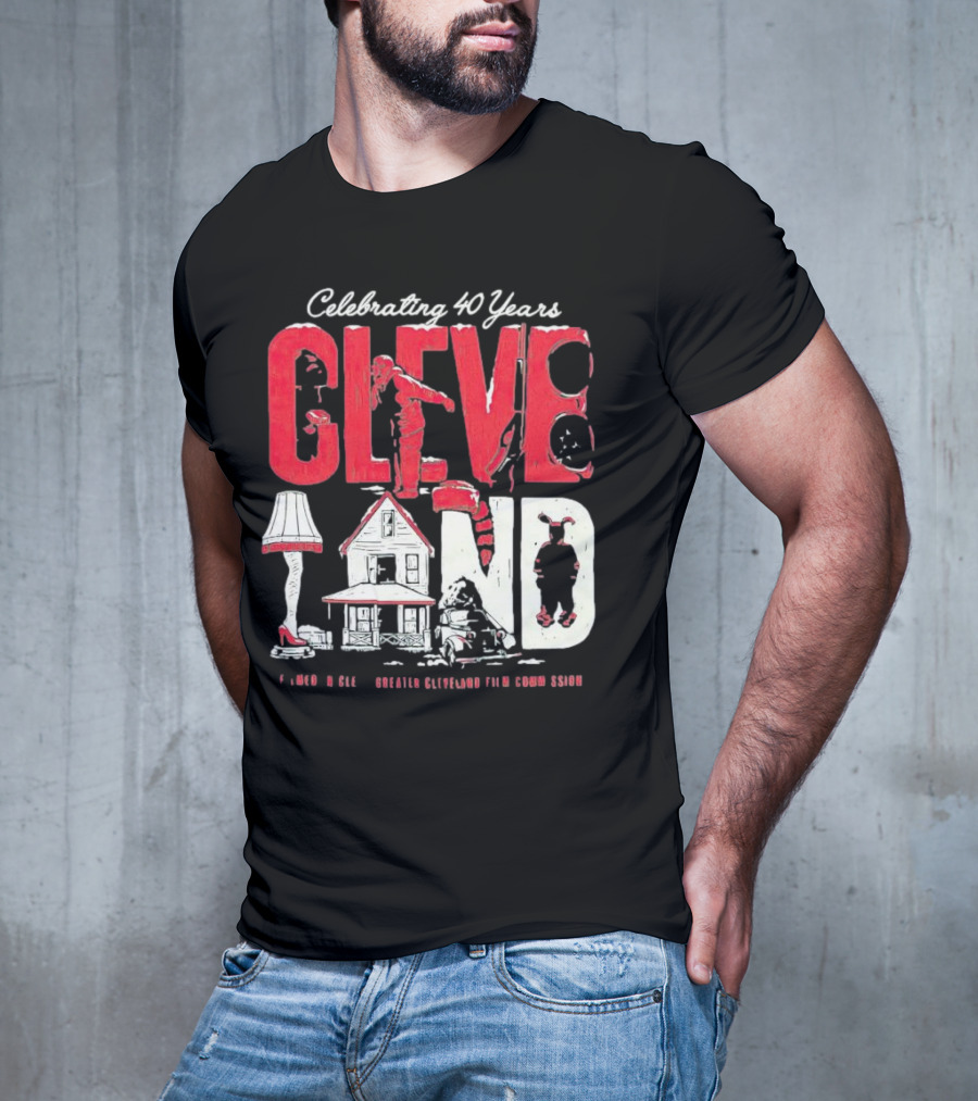 Celebrating 40 Years Cleveland Greater Cleveland Film Commission T-Shirt