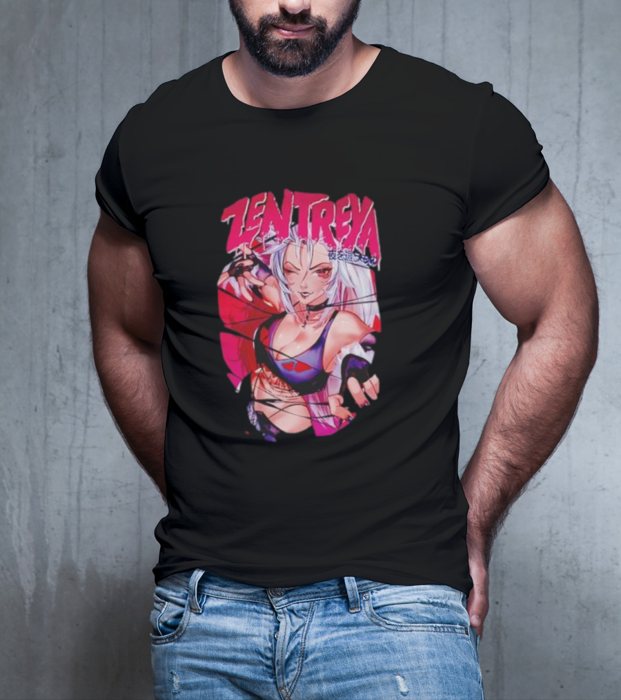 Zentreya Anime Character Halloween Wolf Treya T-Shirt