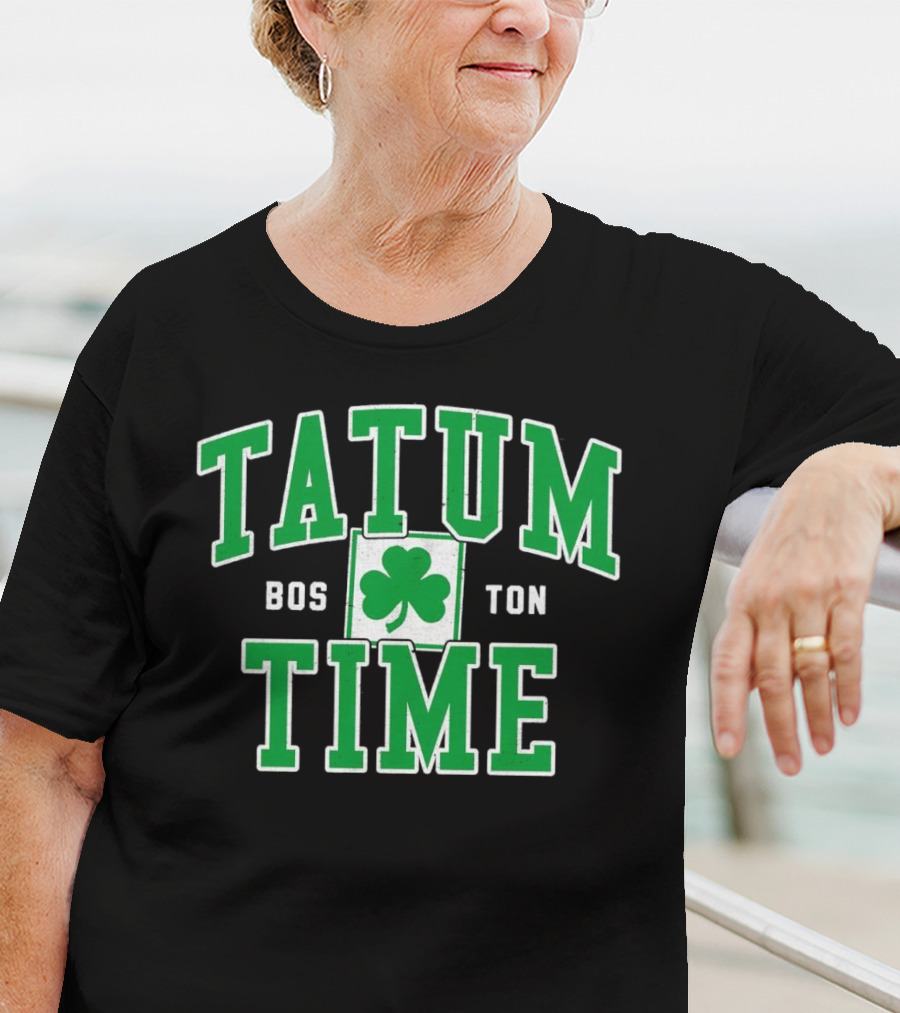Tatum Time Boston Celtics Vintage T-Shirt
