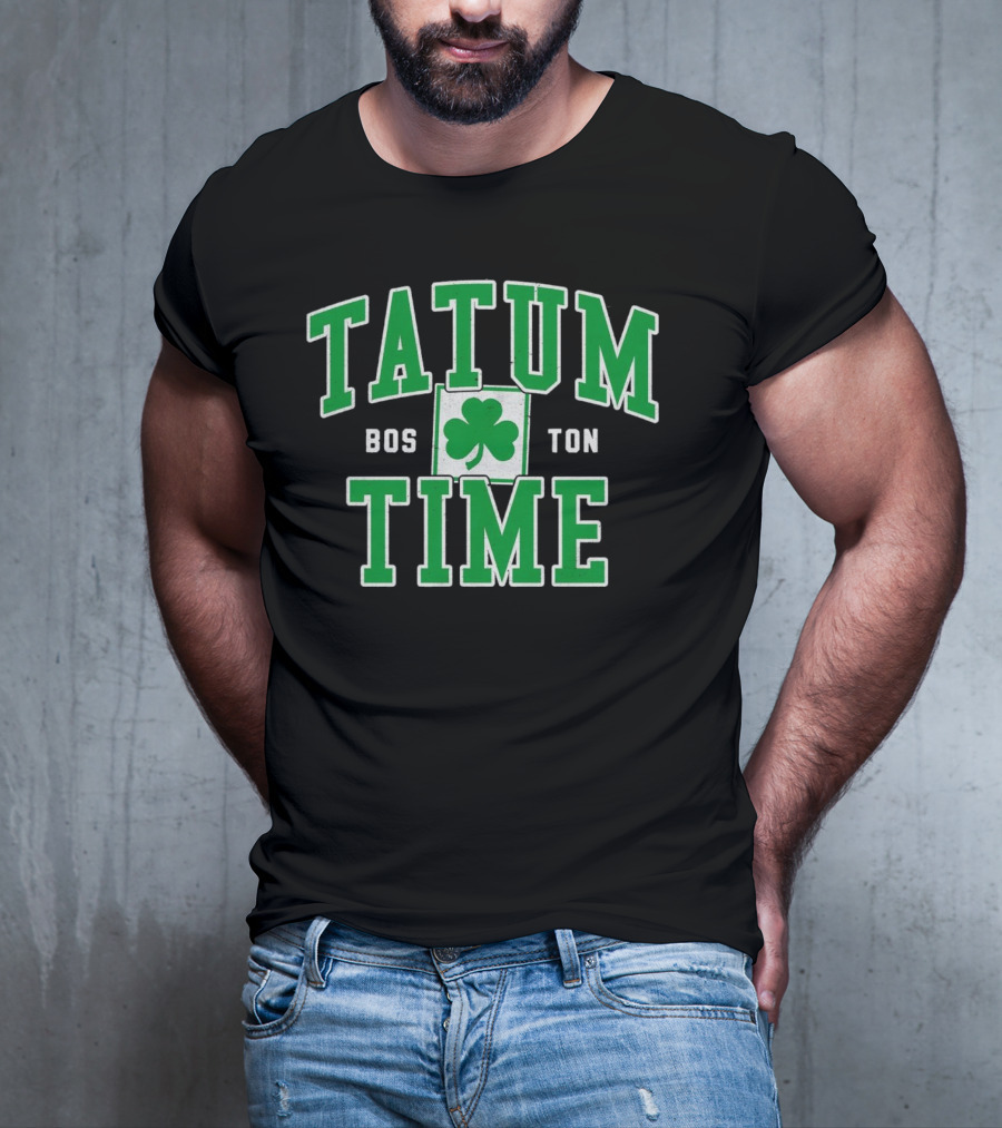 Tatum Time Boston Celtics Vintage T-Shirt