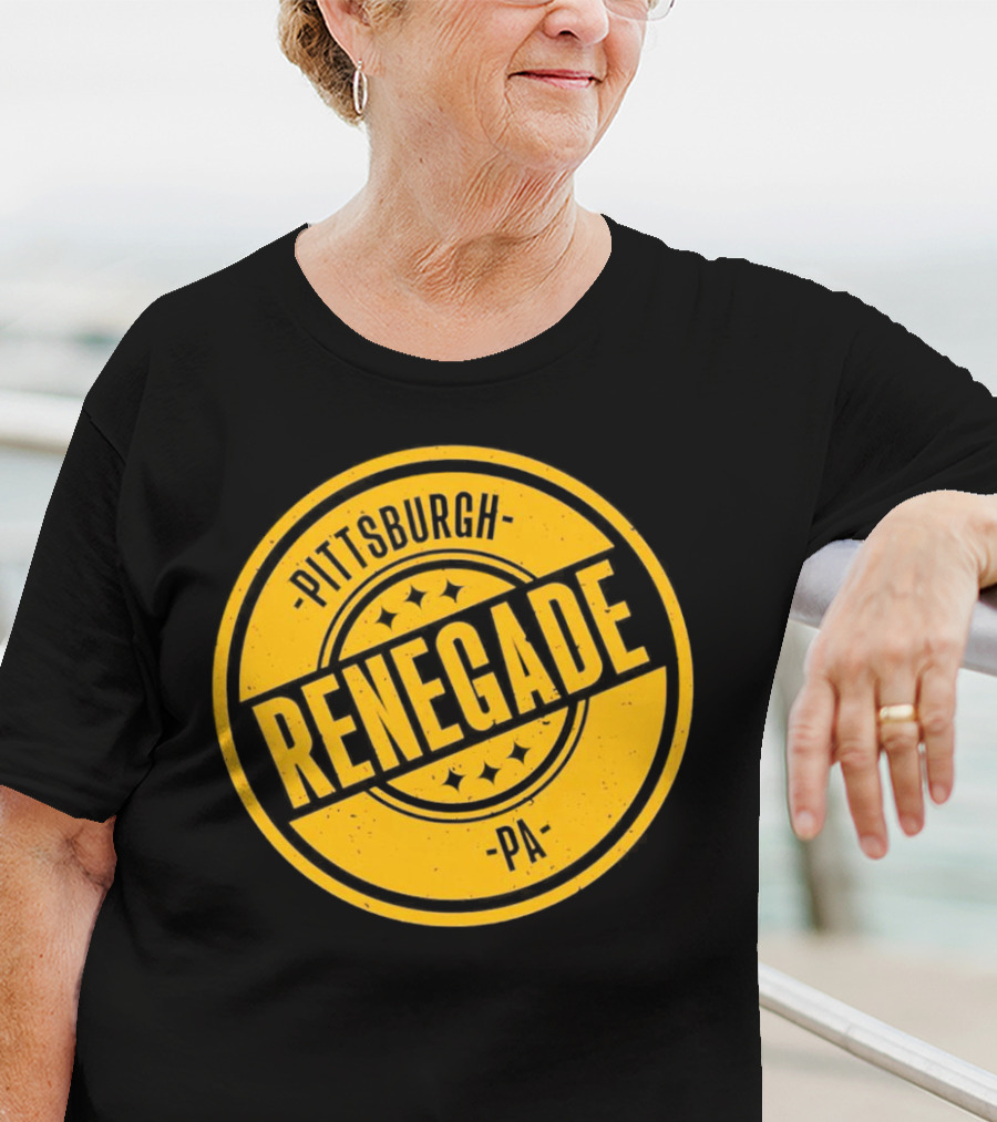 Pittsburgh Renegade PA Vintage Badge T-Shirt
